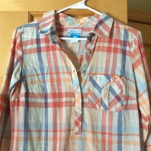 NWOT-Lightweight flannel shirt